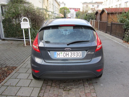 2011 Ford Fiesta Rear